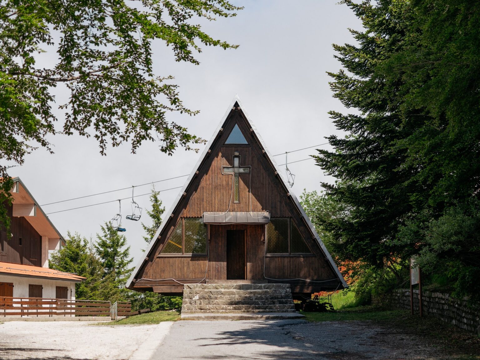 Chiesa Doganaccia, comune di Abetone Cutigliano.